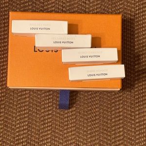 100% Auth Louis Vuitton Eau de Parfum Samplers And Gift Box